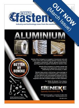 EuroFasteners Magazine Cover